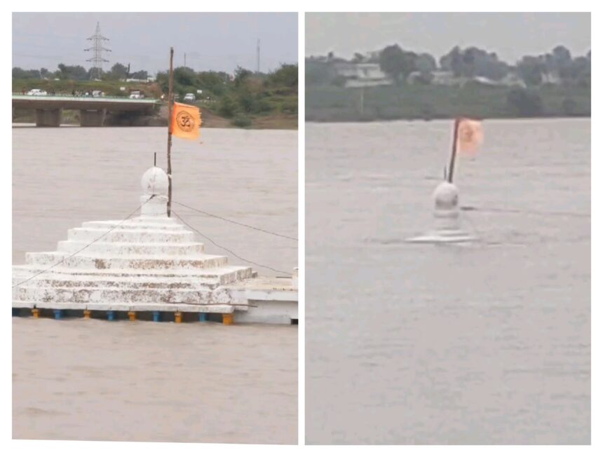 ಮುಳುಗಿದ ದೇವಸ್ಥಾನ, ಸೇತುವೆ ಮುಳುಗಿದರೆ ಯಾದಗಿರಿ ಸಂಪರ್ಕ ಕಟ್..