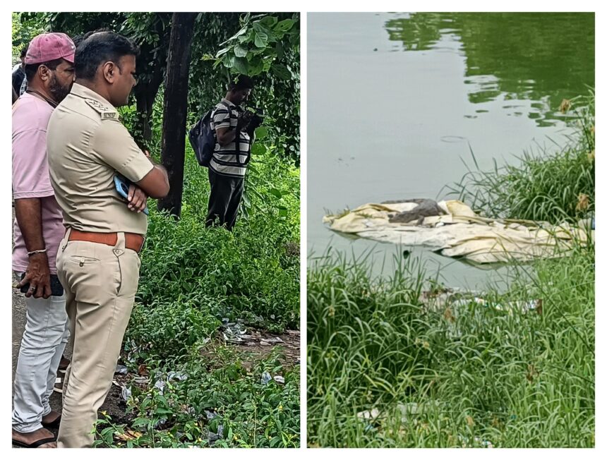 ಮಾವಿನ ಕೆರೆಯಲ್ಲಿ ಮೊಸಳೆ ಪ್ರತ್ಯಕ್ಷ..