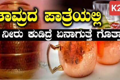 ಪ್ರತಿನಿತ್ಯ ತಾಮ್ರದ ಪಾತ್ರೆಯ ನೀರು ಕುಡಿದ್ರೆ ಎಷ್ಟು ಲಾಭ ಗೊತ್ತಾ..?