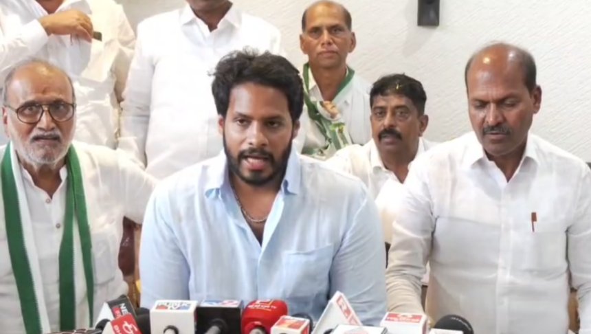 ಕಾಂಗ್ರೇಸ್ ಮಾತಿನ ಮೇಲೆ ಯಾವತ್ತಿದಾರೆ : ನಾಲಿಗೆ ಮೇಲೆ ಬದ್ದರಿಲ್ಲ : ನಿಖಿಲ್..