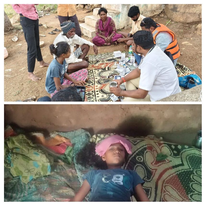 ನಡುಗಡ್ಡೆಯಲ್ಲಿ ಬಾಲಕಿ ಸೇರಿ ಐವರು ಅಸ್ವಸ್ಥ : ತಾಲೂಕು ಆಡಳಿತ ಅಲ್ಲಿ ತಲುಪಿದ್ದೆ ಸಾಹಸ..